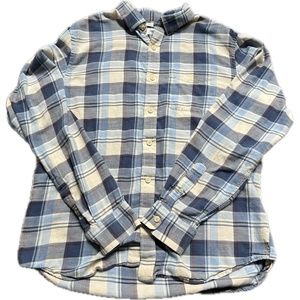 EUC Old Navy Button Down Flannel Shirt Men's Large Excellent Condition
